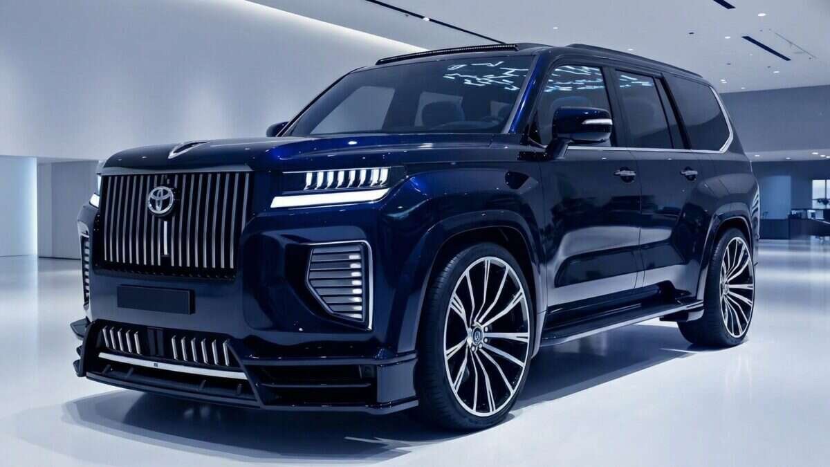 toyota lc-400 2026 revealed: modern luxury, hybrid power & iconic off-road toughness