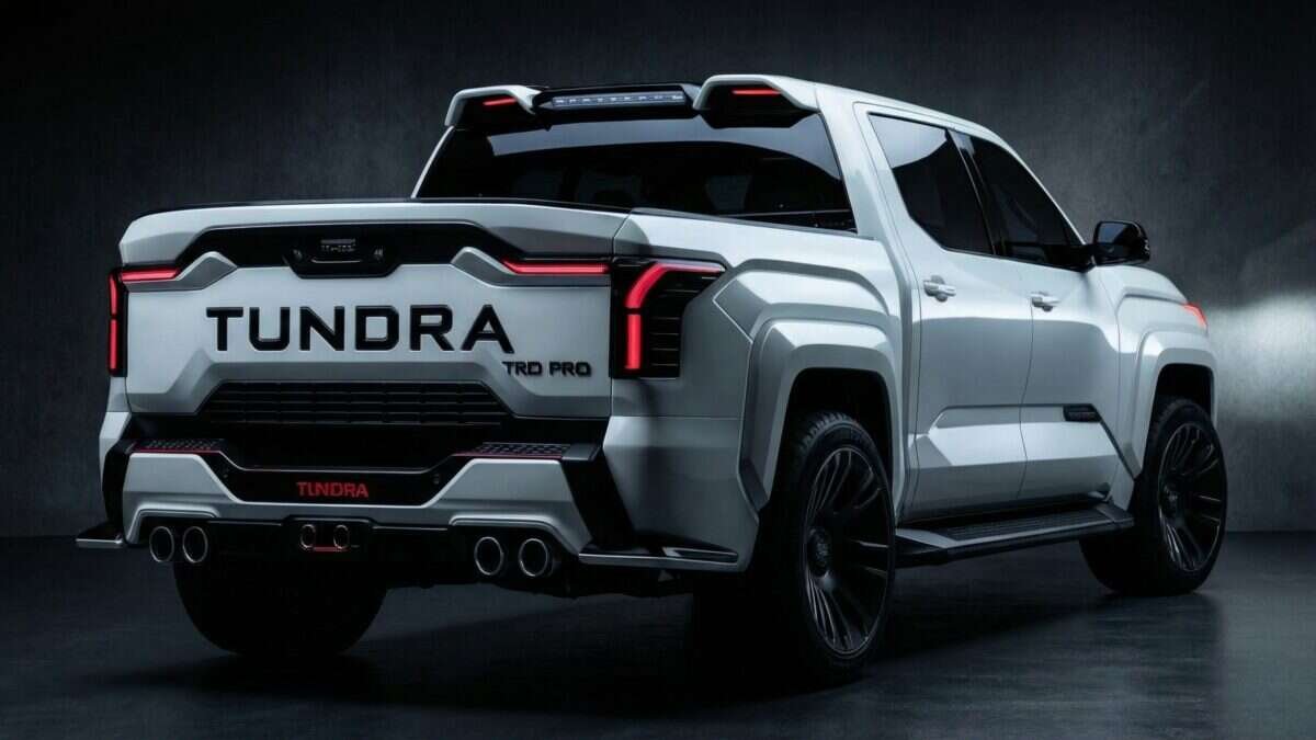 toyota tundra 2026 revealed: bold power, advanced technology & next-level pickup capability